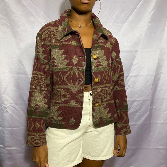 Vtg Davi Paul New York jacket Women’s large L - Picture 2 of 4